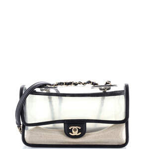 Chanel Sand By The Sea Flap Bag Pvc #205324C47B